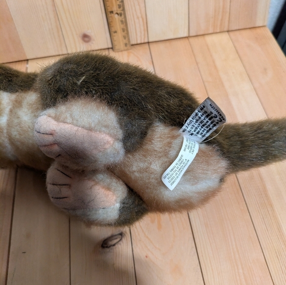 Hansa Brown Plush Ferret Toy preown - Picture 6 of 10